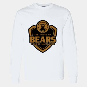 Heavy Cotton 100% Cotton Long Sleeve T Shirt Thumbnail