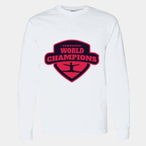 Heavy Cotton 100% Cotton Long Sleeve T Shirt Thumbnail