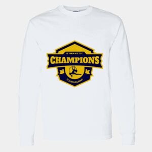 Heavy Cotton 100% Cotton Long Sleeve T Shirt Thumbnail