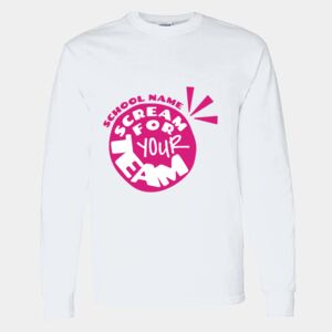Heavy Cotton 100% Cotton Long Sleeve T Shirt Thumbnail