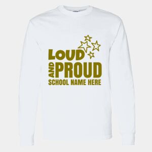 Heavy Cotton 100% Cotton Long Sleeve T Shirt Thumbnail