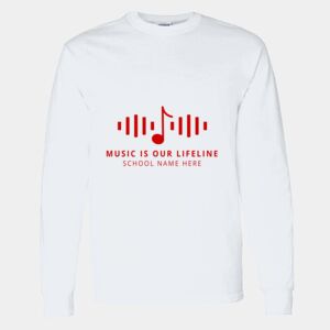 Heavy Cotton 100% Cotton Long Sleeve T Shirt Thumbnail