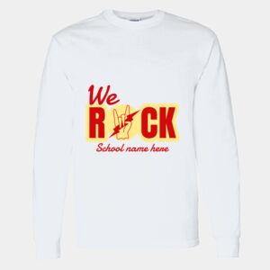 Heavy Cotton 100% Cotton Long Sleeve T Shirt Thumbnail