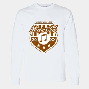 Heavy Cotton 100% Cotton Long Sleeve T Shirt Thumbnail