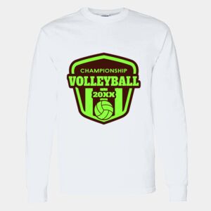 Heavy Cotton 100% Cotton Long Sleeve T Shirt Thumbnail