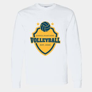 Heavy Cotton 100% Cotton Long Sleeve T Shirt Thumbnail