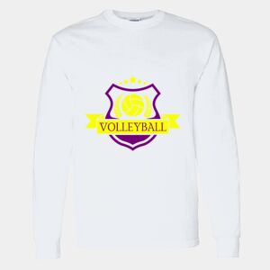 Heavy Cotton 100% Cotton Long Sleeve T Shirt Thumbnail