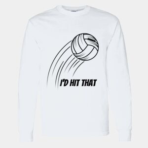 Heavy Cotton 100% Cotton Long Sleeve T Shirt Thumbnail