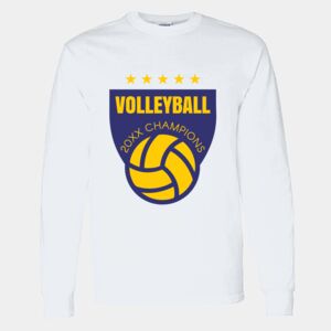 Heavy Cotton 100% Cotton Long Sleeve T Shirt Thumbnail