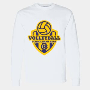 Heavy Cotton 100% Cotton Long Sleeve T Shirt Thumbnail