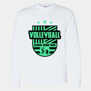 Heavy Cotton 100% Cotton Long Sleeve T Shirt Thumbnail