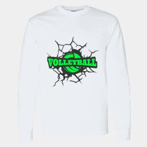 Heavy Cotton 100% Cotton Long Sleeve T Shirt Thumbnail