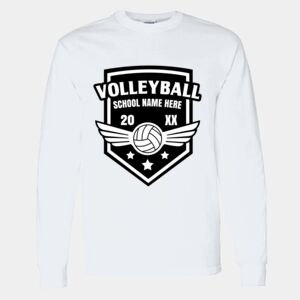 Heavy Cotton 100% Cotton Long Sleeve T Shirt Thumbnail