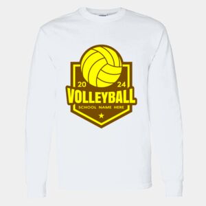 Heavy Cotton 100% Cotton Long Sleeve T Shirt Thumbnail