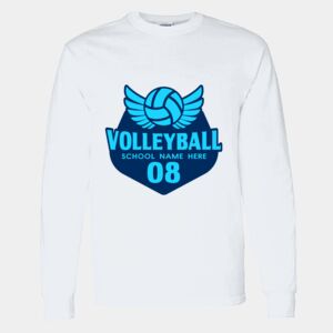 Heavy Cotton 100% Cotton Long Sleeve T Shirt Thumbnail
