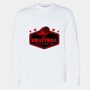 Heavy Cotton 100% Cotton Long Sleeve T Shirt Thumbnail