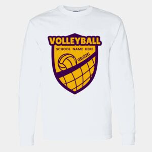 Heavy Cotton 100% Cotton Long Sleeve T Shirt Thumbnail
