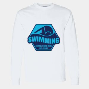 Heavy Cotton 100% Cotton Long Sleeve T Shirt Thumbnail