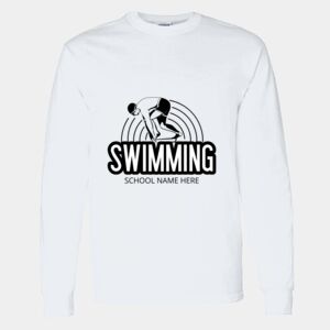 Heavy Cotton 100% Cotton Long Sleeve T Shirt Thumbnail