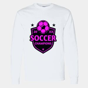 Heavy Cotton 100% Cotton Long Sleeve T Shirt Thumbnail