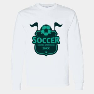 Heavy Cotton 100% Cotton Long Sleeve T Shirt Thumbnail