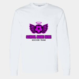 Heavy Cotton 100% Cotton Long Sleeve T Shirt Thumbnail