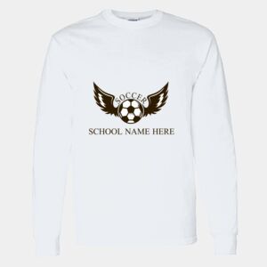 Heavy Cotton 100% Cotton Long Sleeve T Shirt Thumbnail