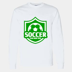 Heavy Cotton 100% Cotton Long Sleeve T Shirt Thumbnail