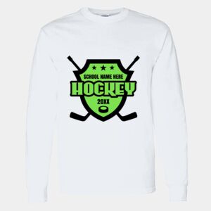 Heavy Cotton 100% Cotton Long Sleeve T Shirt Thumbnail