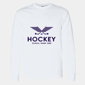 Heavy Cotton 100% Cotton Long Sleeve T Shirt Thumbnail