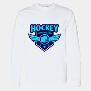 Heavy Cotton 100% Cotton Long Sleeve T Shirt Thumbnail