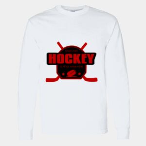 Heavy Cotton 100% Cotton Long Sleeve T Shirt Thumbnail