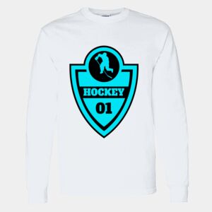 Heavy Cotton 100% Cotton Long Sleeve T Shirt Thumbnail