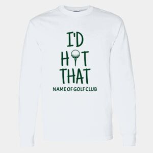 Heavy Cotton 100% Cotton Long Sleeve T Shirt Thumbnail