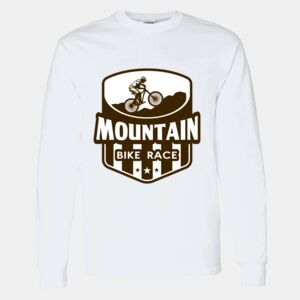Heavy Cotton 100% Cotton Long Sleeve T Shirt Thumbnail