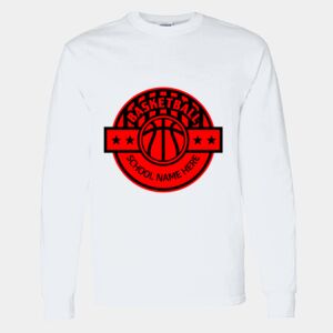 Heavy Cotton 100% Cotton Long Sleeve T Shirt Thumbnail