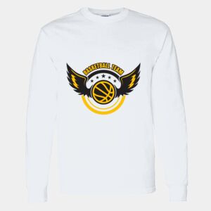 Heavy Cotton 100% Cotton Long Sleeve T Shirt Thumbnail