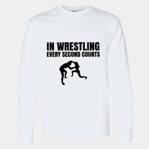 Heavy Cotton 100% Cotton Long Sleeve T Shirt Thumbnail