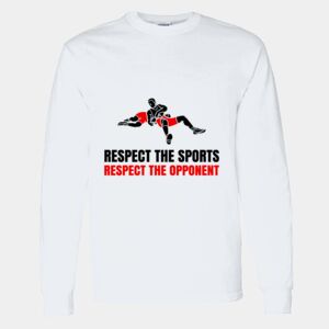 Heavy Cotton 100% Cotton Long Sleeve T Shirt Thumbnail