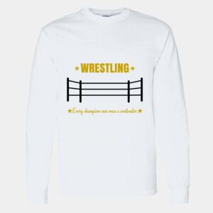 Heavy Cotton 100% Cotton Long Sleeve T Shirt Thumbnail