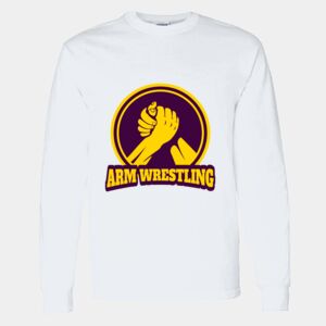 Heavy Cotton 100% Cotton Long Sleeve T Shirt Thumbnail