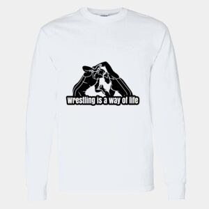 Heavy Cotton 100% Cotton Long Sleeve T Shirt Thumbnail