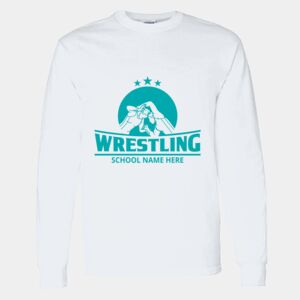 Heavy Cotton 100% Cotton Long Sleeve T Shirt Thumbnail