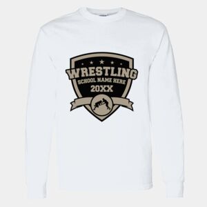 Heavy Cotton 100% Cotton Long Sleeve T Shirt Thumbnail
