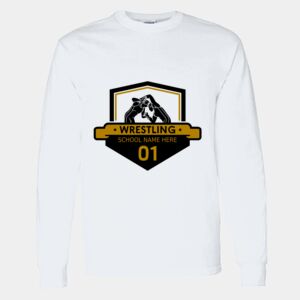 Heavy Cotton 100% Cotton Long Sleeve T Shirt Thumbnail