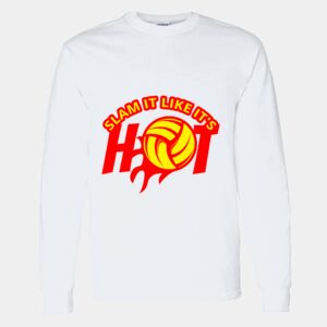 Heavy Cotton 100% Cotton Long Sleeve T Shirt Thumbnail