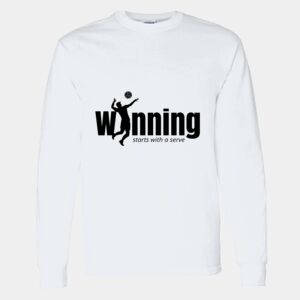 Heavy Cotton 100% Cotton Long Sleeve T Shirt Thumbnail