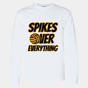 Heavy Cotton 100% Cotton Long Sleeve T Shirt Thumbnail