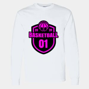 Heavy Cotton 100% Cotton Long Sleeve T Shirt Thumbnail