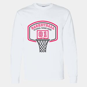 Heavy Cotton 100% Cotton Long Sleeve T Shirt Thumbnail